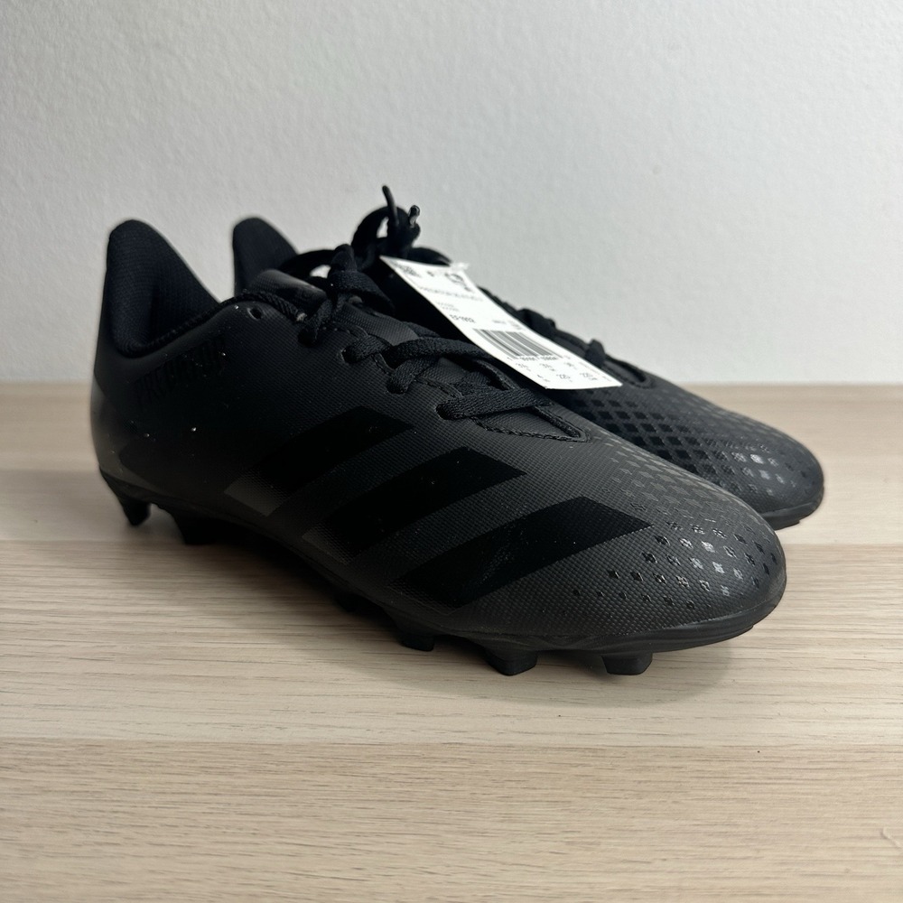 Adidas Youth Size 4 Predator 20.4 FXG Soccer Shoe - Black